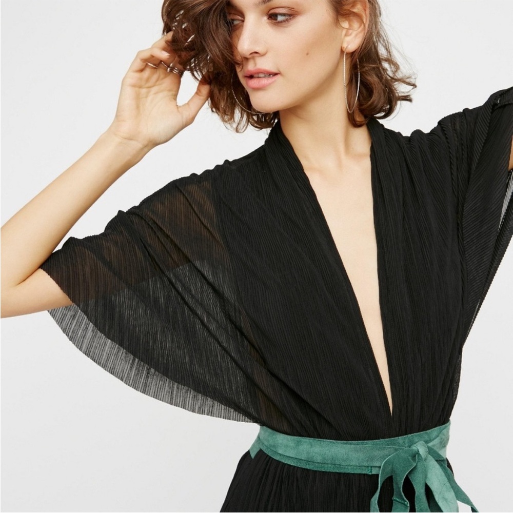 NWT! Free People Bell Sleeve Wrap Dress
